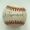 Buck Leonard Signed Official Major League Baseball Negro League Legend JSA COA