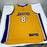 Kobe Bryant Signed Los Angeles Lakers Pro Cut Jersey PSA DNA COA
