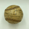 Grover Cleveland Alexander Full Name Sweet Spot Signed 1920's Baseball PSA DNA