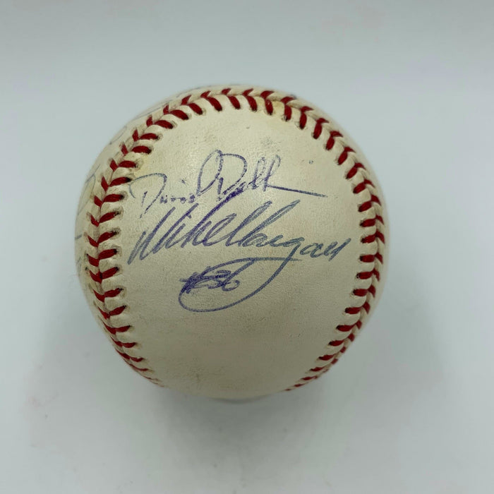 RARE 2001 Arizona Diamondbacks World Series Champs Team Signed Baseball JSA COA