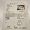 Gene Autry Signed Autographed California License Plate JSA COA