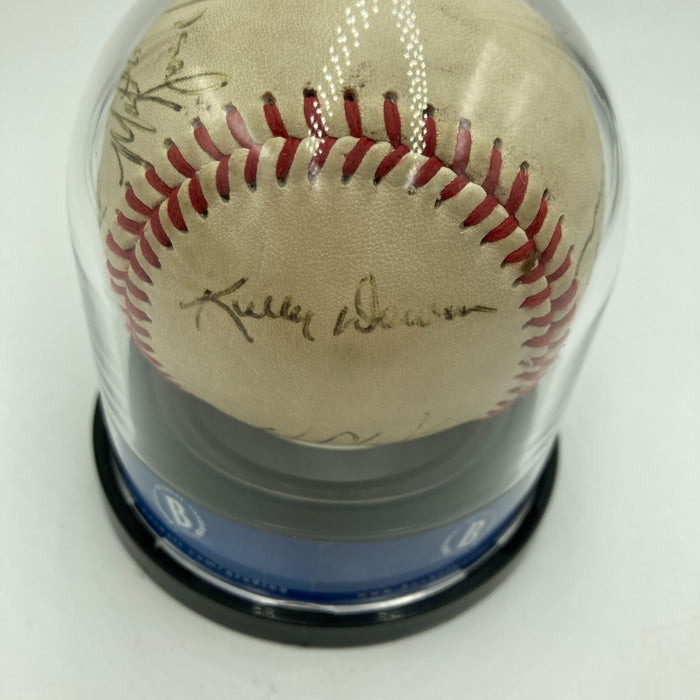 1988 San Francisco Giants Team Signed Baseball Beckett Certified