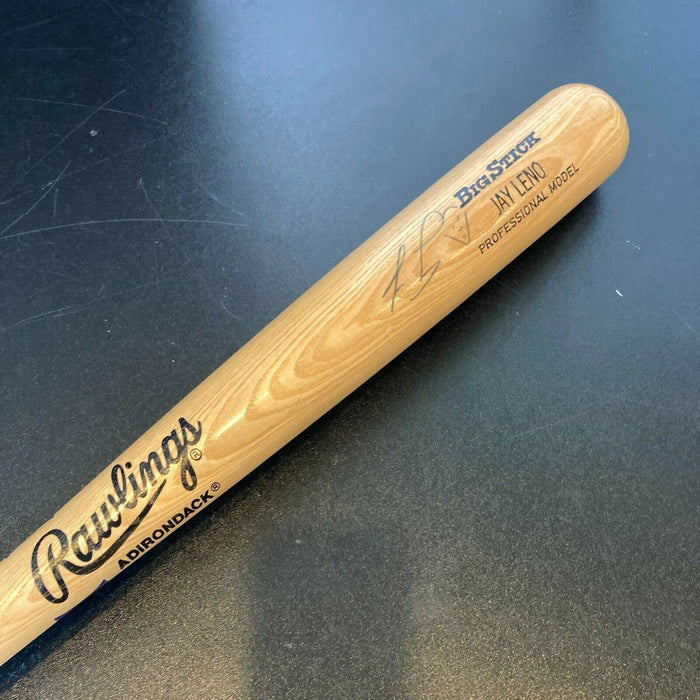 Jay Leno Signed Autographed Rawlings Personal Model Baseball Bat With JSA COA