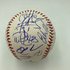 2009 New York Yankees World Series Champs Team Signed Baseball Derek Jeter JSA