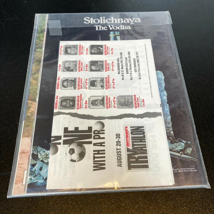 Ralph Kiner Signed Autographed Baseball Magazine