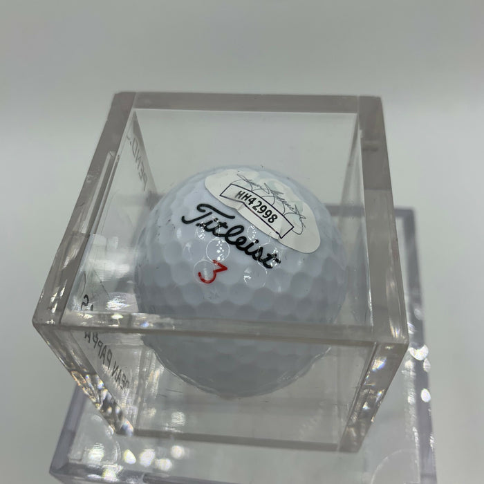 Deane Pappas Signed Autographed Golf Ball PGA With JSA COA
