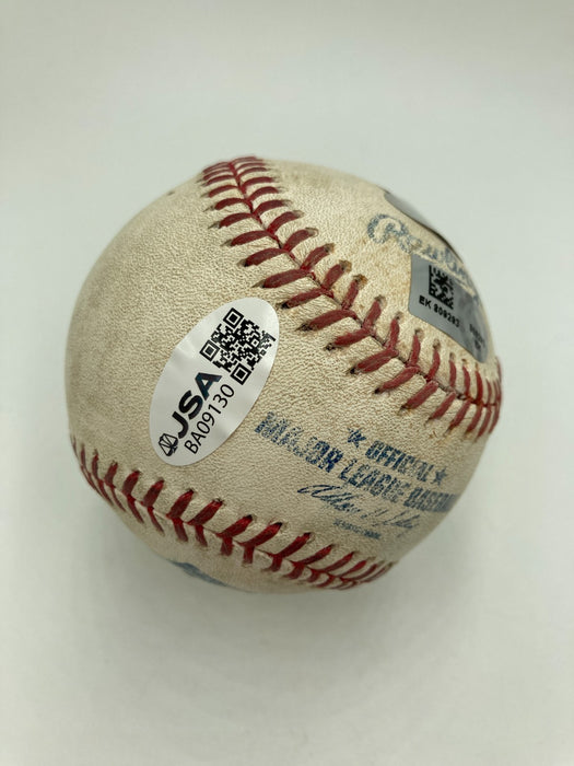 Mariano Rivera Final Career Game Signed Game Used Baseball Steiner & JSA #13/24