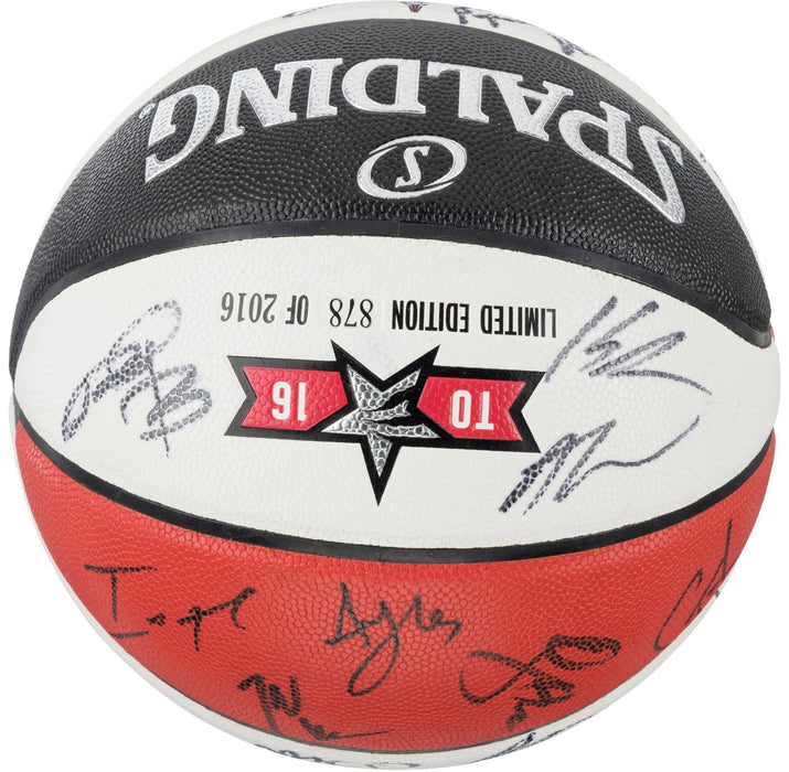 2016 All Star Game Team Signed Basketball Kobe Bryant Final AS Game Beckett COA