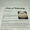 Mickey Mantle & Roger Maris Signed 1960's American League Cronin Baseball JSA