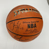 1997-98 Chicago Bulls NBA Champs Team Signed Game Basketball The Last Dance JSA