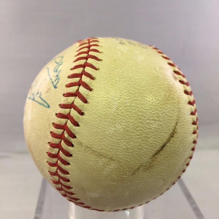 Rare Bob Howsam Single Signed Baseball Cardinals Cincinnati Reds PSA DNA COA