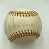 1974 Oakland A’s World Series Champs Team Signed Baseball JSA COA