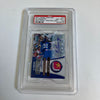 2011 Panini Certified Hometown Heroes Eli Manning Patch Auto #1/5 PSA 8.5