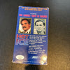 Hal Linden Signed Autographed Hot Ice VHS Movie Set With JSA COA