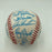 1985 - 1986 New York Mets Team Signed Baseball 28 Sigs With Gary Carter