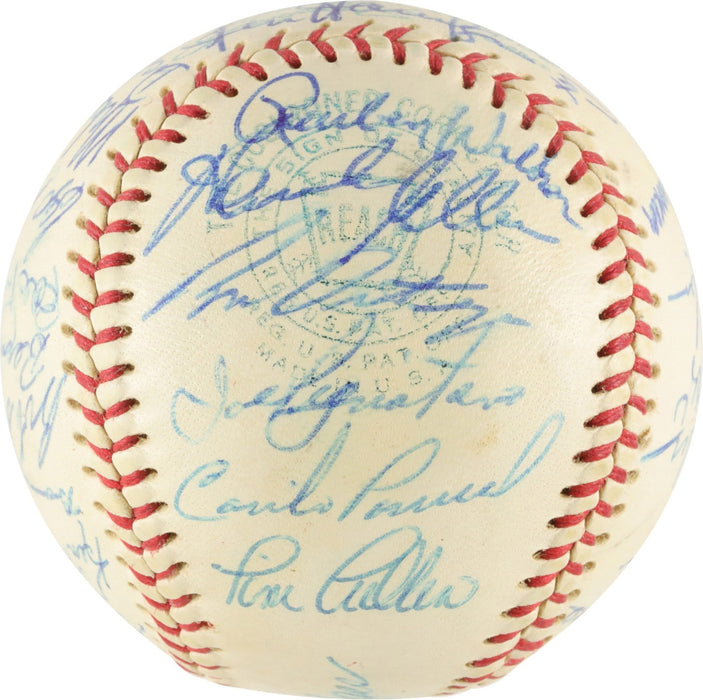 Gil Hodges Sweet Spot 1967 Washington Senators Team Signed Baseball