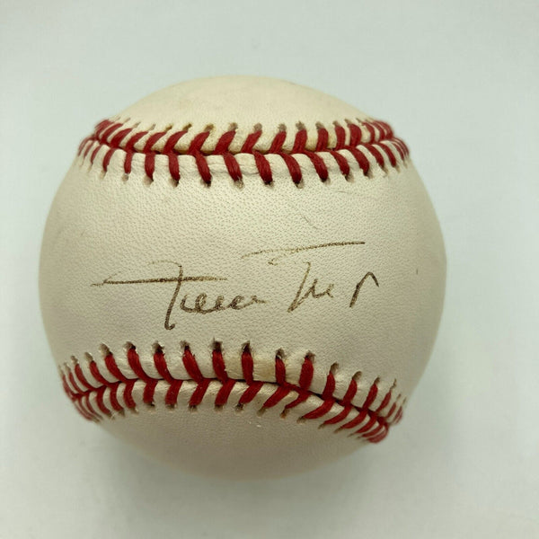 Willie Mays Signed National League Baseball With JSA COA