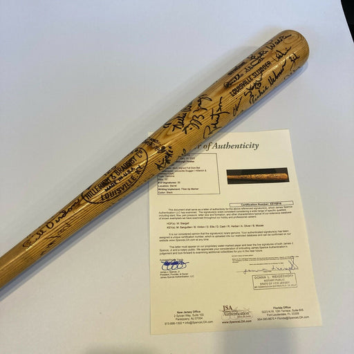 1973 Pittsburgh Pirates Team Signed Game Issued Baseball Bat With JSA COA