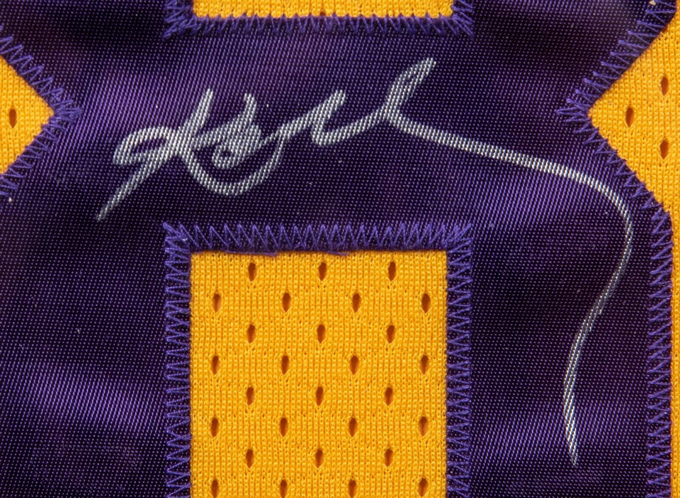 Kobe Bryant Signed 1957 "Rewind" Los Angeles Lakers Jersey (#17/57) UDA COA Auto