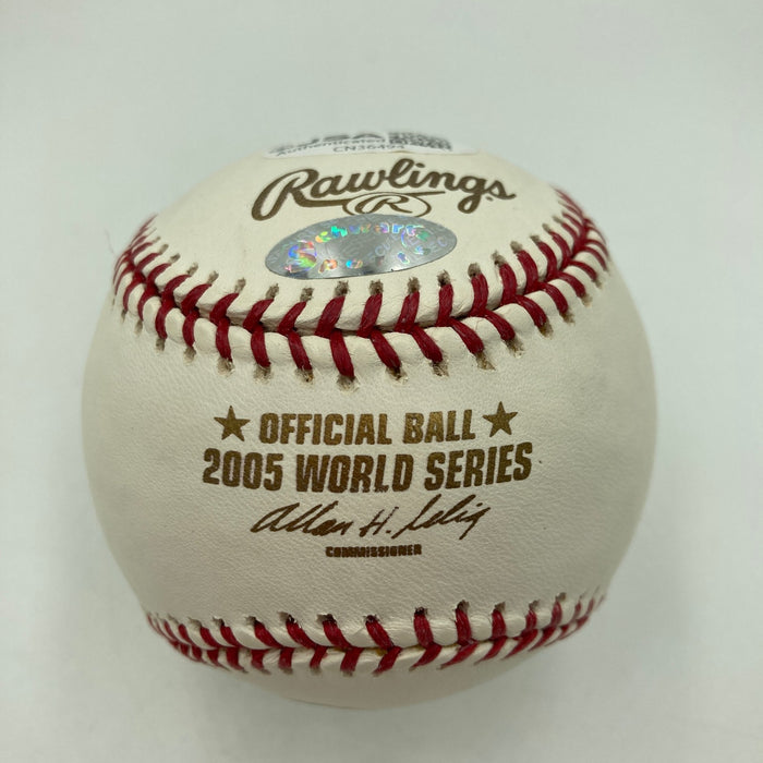 Tadahito Iguchi Signed Official 2005 World Series Baseball JSA COA