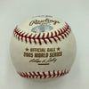 Tadahito Iguchi Signed Official 2005 World Series Baseball JSA COA