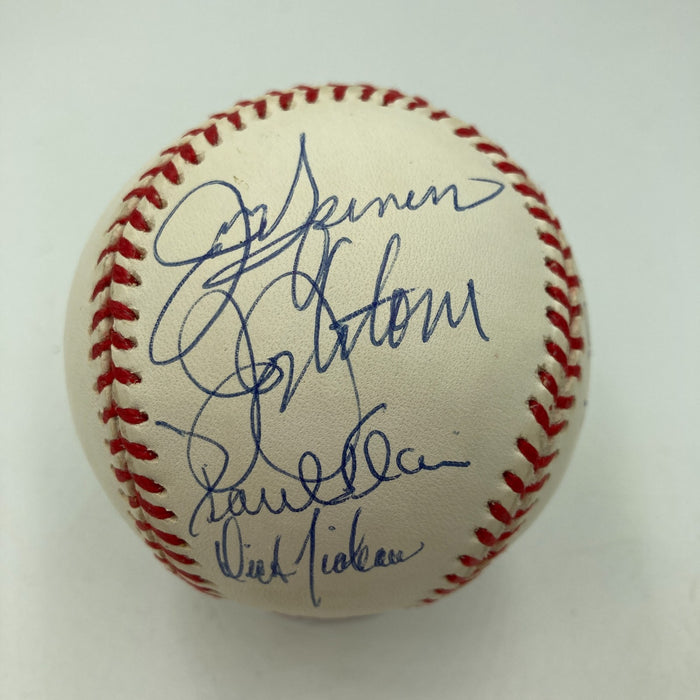 1978 New York Yankees World Series Champs Team Signed W.S. Baseball JSA COA