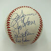 1978 New York Yankees World Series Champs Team Signed W.S. Baseball JSA COA