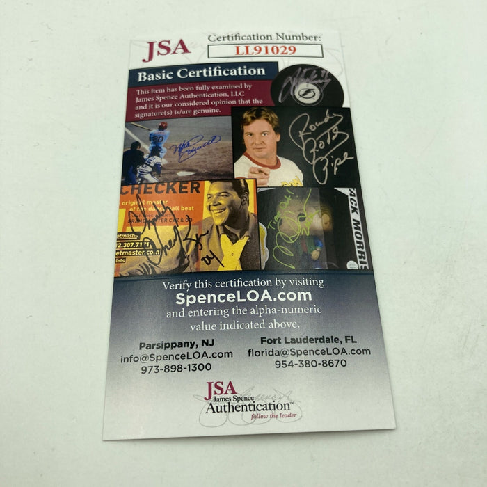 Vicki Sue Robinson & France Joli Signed Autographed Baseball JSA COA