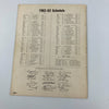 1962-1963 Boston Celtics NBA Champs Team Signed Yearbook Bill Russell JSA COA