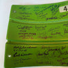 The Finest Willie Mays HOF Multi Signed Wrigley Field Seatback 50 Sigs! Steiner