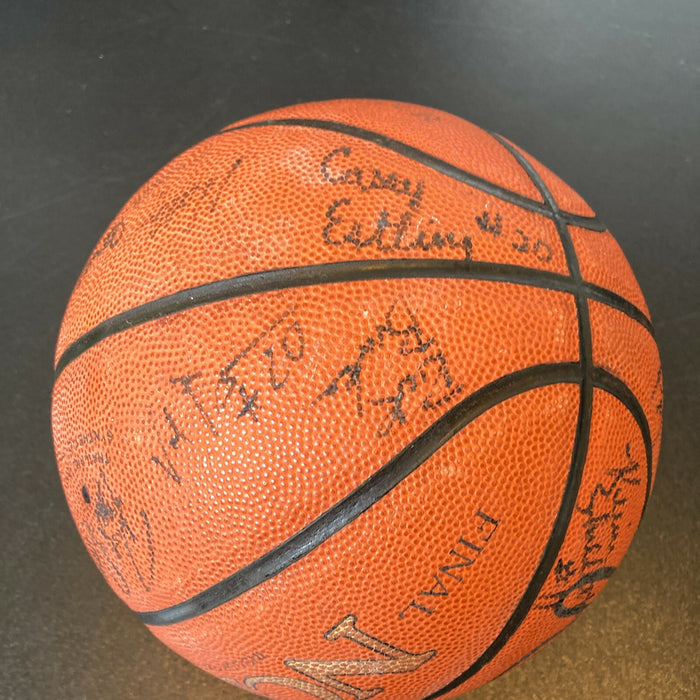 1990's Iowa Hawkeyes Team Signed Rawlings NCAA Final Four Basketball