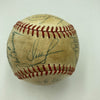 1980 Philadelphia Phillies World Series Champs Team Signed Game Baseball JSA
