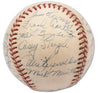 1951 Yankees World Series Champs Team Signed Baseball Mickey Mantle Rookie PSA