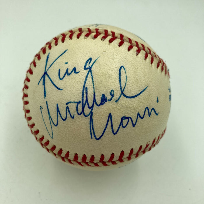 Blake Edwards &  Michael Nouri Signed Autographed Baseball JSA COA