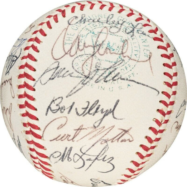 1969 Baltimore Orioles American League Champs Team Signed Baseball PSA DNA COA