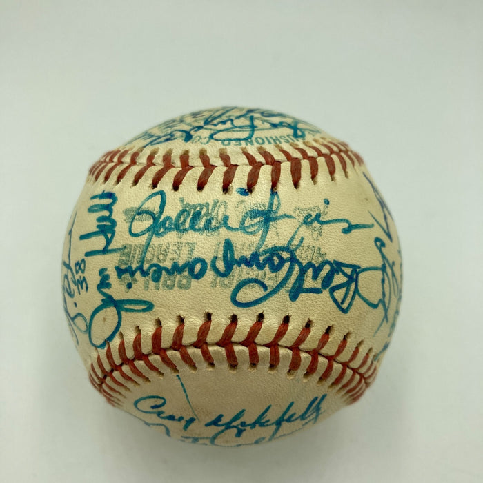 1976 Oakland A's Athletics Team Signed American League Baseball PSA DNA COA