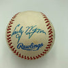 Nolan Ryan Tom Seaver 300 Win Club Signed Baseball 8 Sigs JSA COA