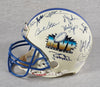 Beautiful Super Bowl MVP's Signed Full Size Authentic Helmet 26 Sigs Beckett COA