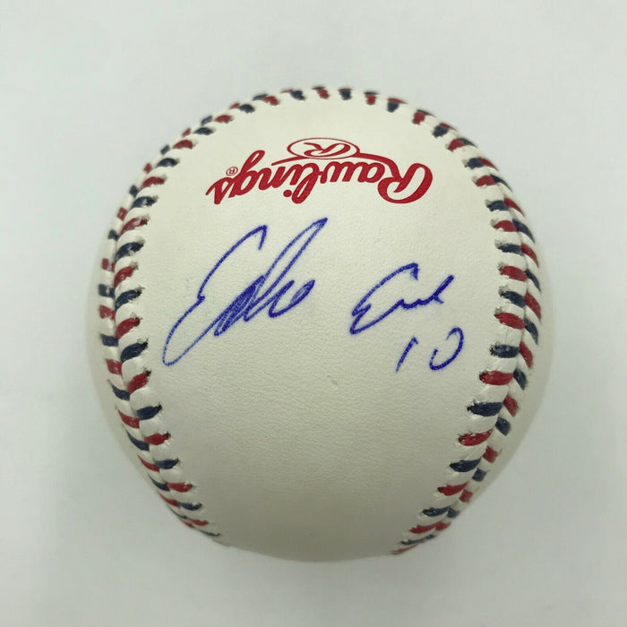 Edwin Encarnacion Signed Official 2014 All Star Game Baseball JSA COA Yankees