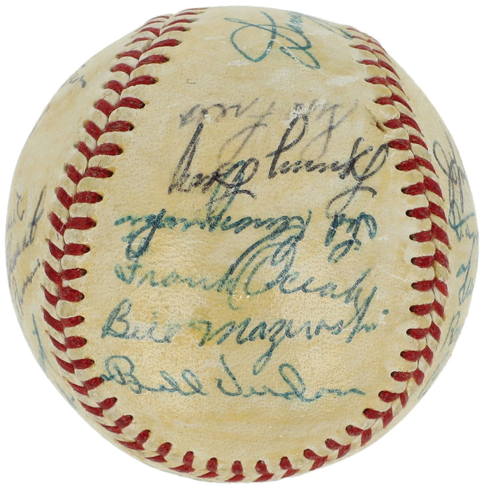 Roberto Clemente 1958 Pittsburgh Pirates Team Signed NL Baseball BAS