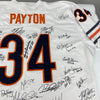 NFL Hall Of Fame Multi Signed Walter Payton Jersey With 40+ Signatures JSA COA