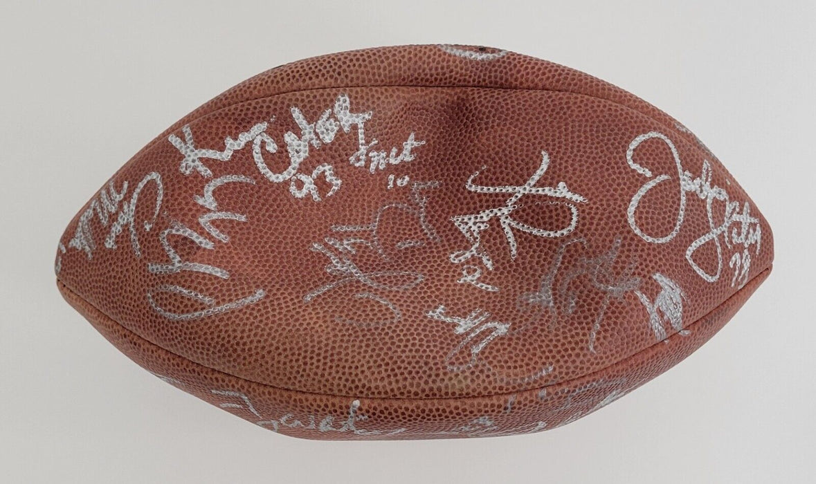 1995 St. Louis Rams Team Signed Wilson NFL Game Football Beckett COA