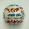 1961 New York Yankees World Series Champs Team Signed Baseball Mickey Mantle JSA