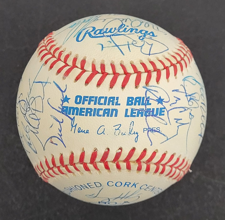 Kirby Puckett 1996 Minnesota Twins Team Signed Baseball JSA COA
