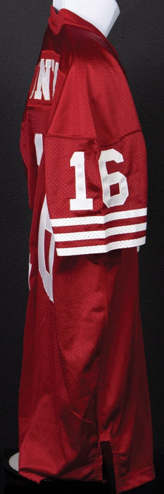 Joe Montana Signed Authentic Wilson San Francisco 49ers Game Jersey PSA DNA