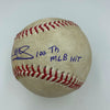 RARE Miguel Sano Signed 100th Career Hit Game Used Baseball MLB Authenticated
