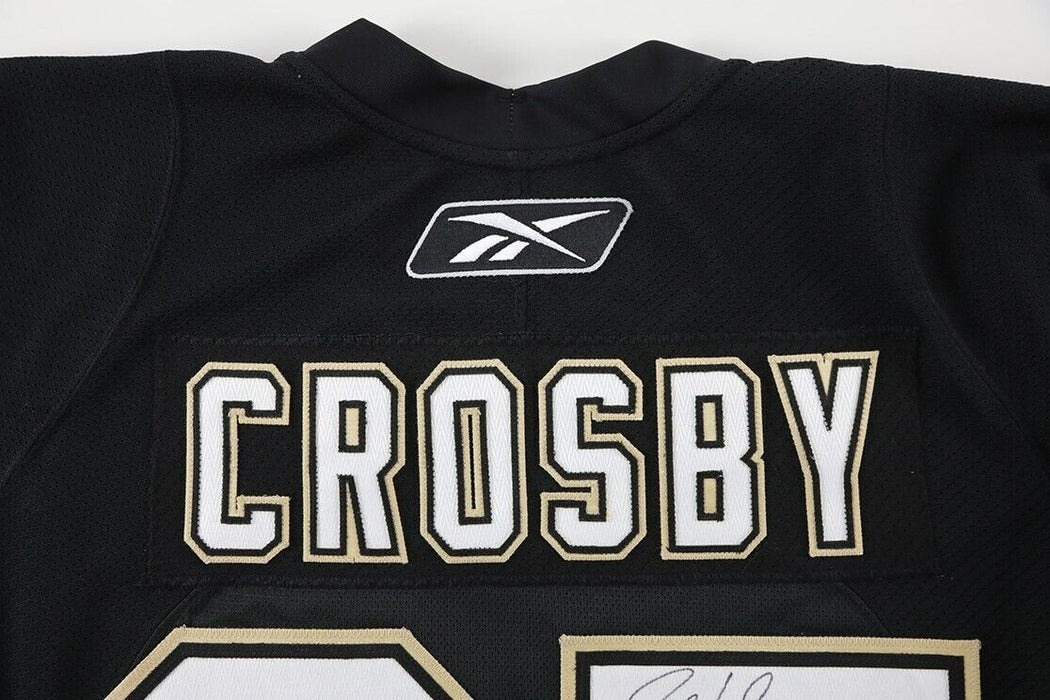 Sidney Crosby Signed 2010 Pittsburgh Penguins Team Issued Jersey PSA & Team LOA