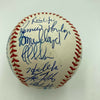 1998 New York Yankees World Series Champs Team Signed Baseball PSA DNA COA