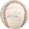 1973 Oakland A’s World Series Champs Team Signed Baseball JSA & Beckett COA