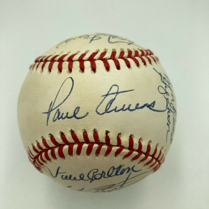 1983 Philadelphia Phillies NL Champs Team Signed World Series Baseball PSA DNA